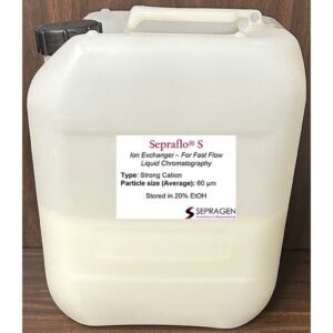 chromatography resins Sepraflo S from Sepragen