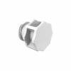 large bore female luer plug