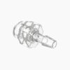large bore female luer to hose barb